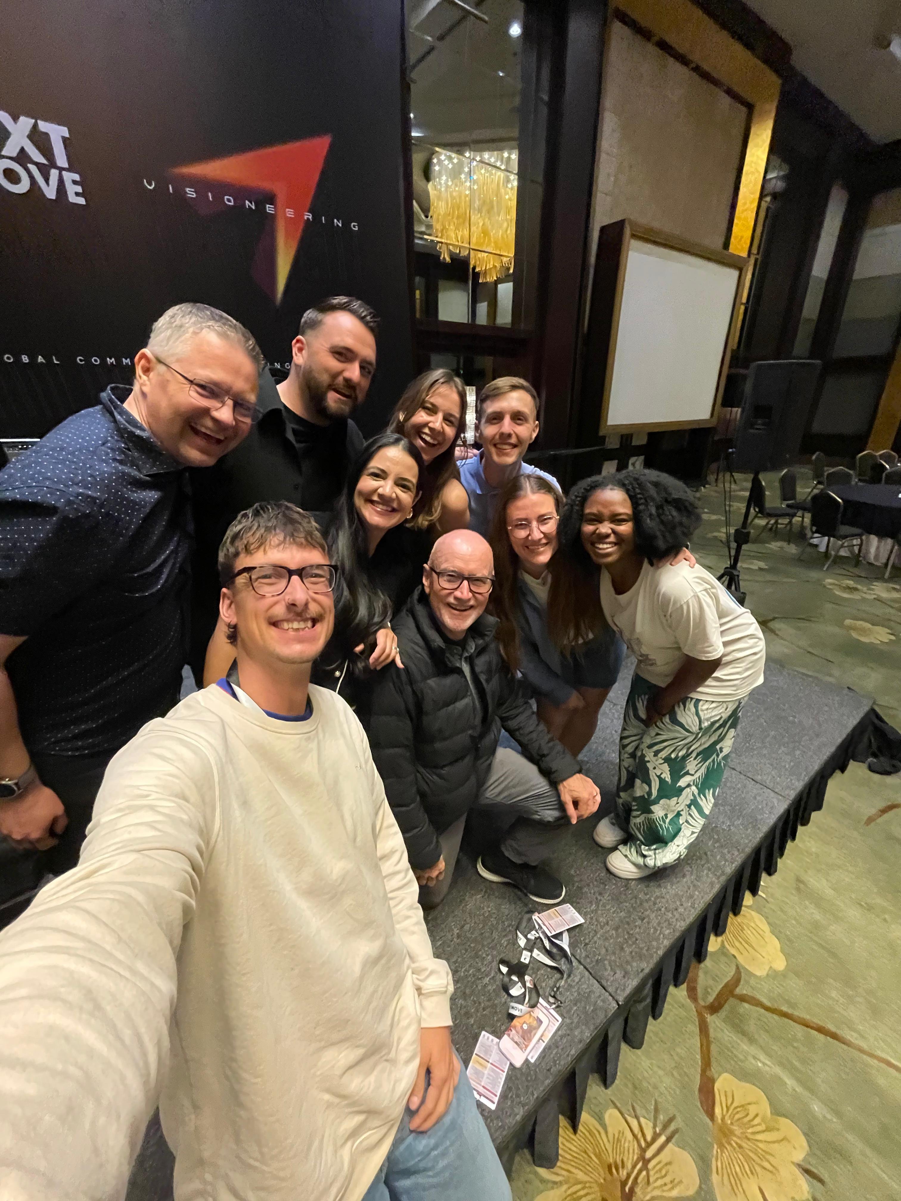 NXT Move Europe team
